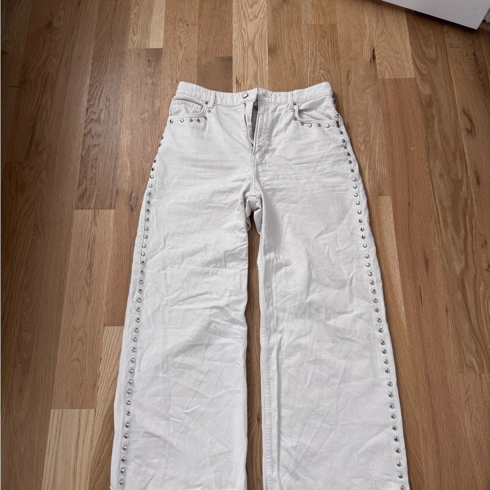 Cary High Rise Slouchy Wide Leg Jean Reformation